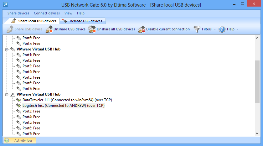 USB over IP Connector