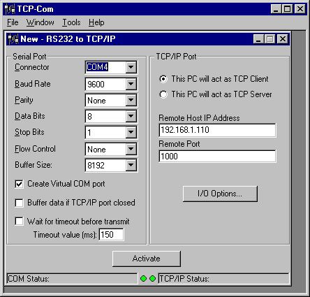 1.6 TCP/IP TCP Server