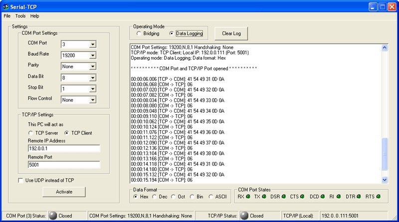 Serial-TCP/IP