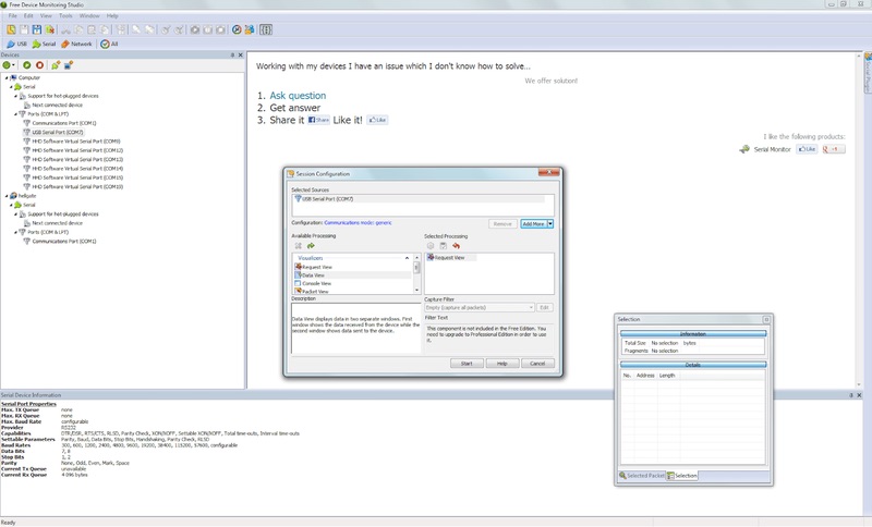 Serial Port Monitor by HDD software