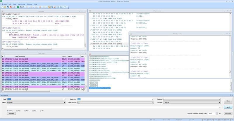  Serial Port Reader neue Sitzung