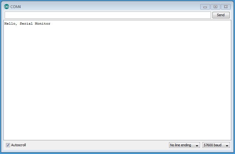 Arduino Serial Monitor
