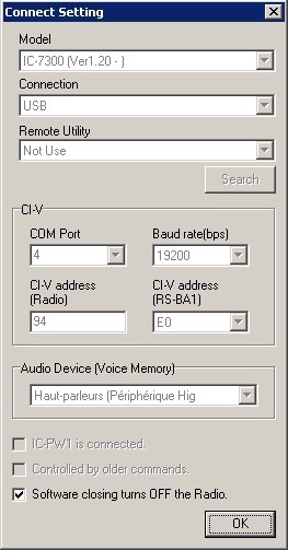 Wintest and RS-BA1