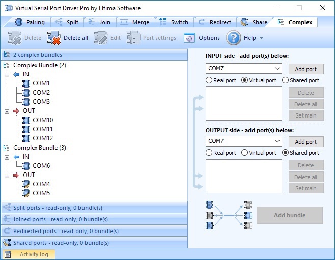 Virtual Serial Port Driver PRO