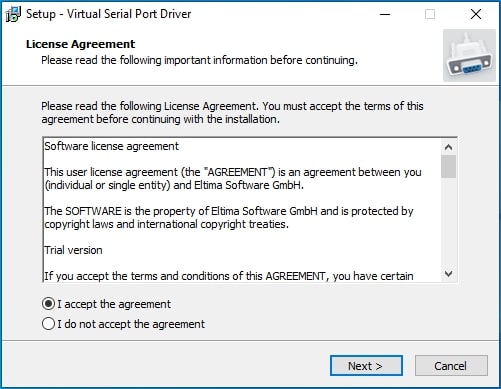 Virtual Serial Port Driver Virtual Serial Port Driver