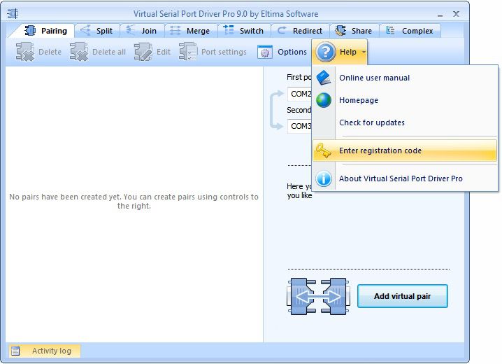 How to register VSPD PRO How to register VSPD PRO